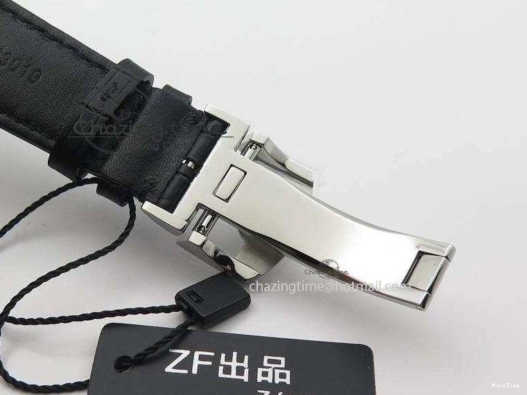 MIROTIME 0412 Practical Portuguese Real PR IW500109 ZF 1:1 Best Edition Black Dial On Black Leather Strap A52010 V 7308